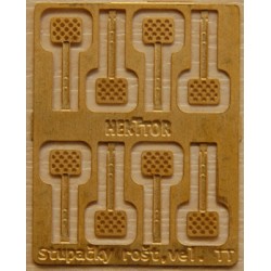 Stupačky roštové (H0)