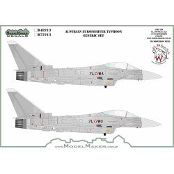 D72213 Austrian Eurofighter Typhoon generic set