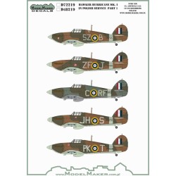 D72219 Hawker Hurricane Mk.I in Polish service part 1