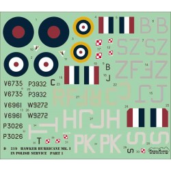 D72219 Hawker Hurricane Mk.I in Polish service part 1