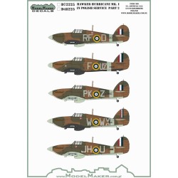 D72225 Hawker Hurricane Mk.I in Polish service part 2