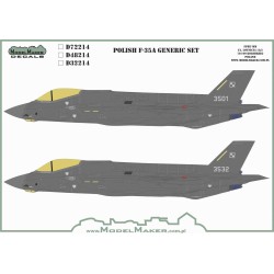 D72214 Polish F-35 generic set