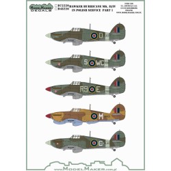 D72220 Hawker Hurricane Mk.II/IV in Polish service part 1