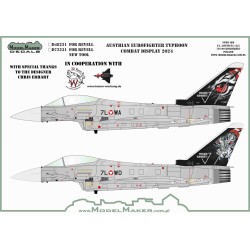 D72231 Austrian Eurofighter Typhoon Combat Display 2024
