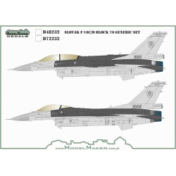 D72232 Slovak F-16C/D generic set