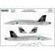 MD32207 F/A-18 Switzerland Panthers special scheme - masks set